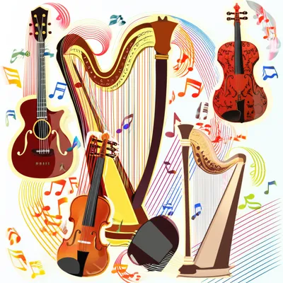Illustration chordophones