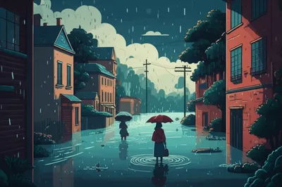 Illustration pluvial - Image 1