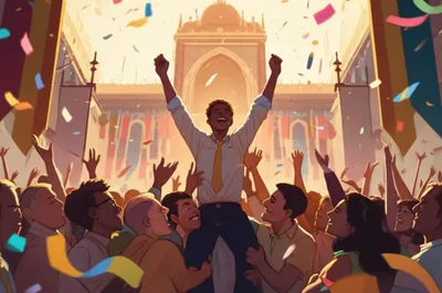 Illustration celebrated