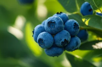 Illustration blueberries - Image 1