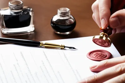 Illustration notary - Image 1