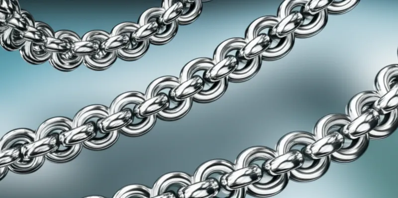 Hình ảnh minh họa cho từ "ch" - Dây chuyền, Xích.
