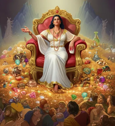 Illustration plutocrat