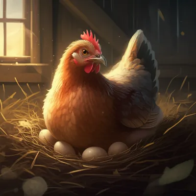 Illustration brooding