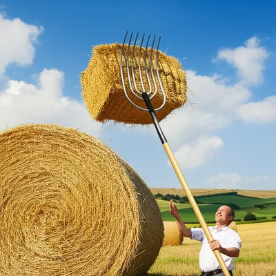 Illustration pitchfork - Image 1