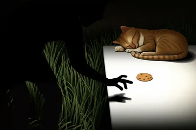 Illustration sneaking - Image 1