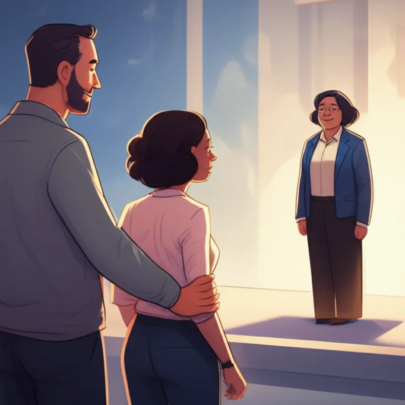 Illustration visuelle du mot « presented » - Présenter, introduire