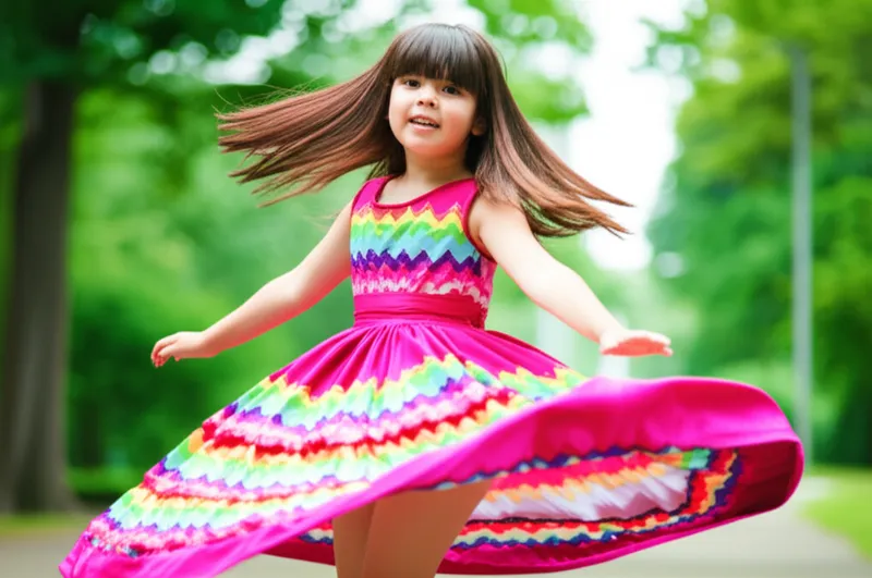 توضيح مرئي للكلمة "twirling" - يدور، يتلوى