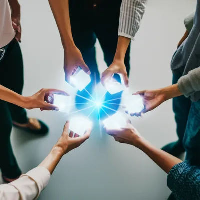 Illustration gathering - Image 1