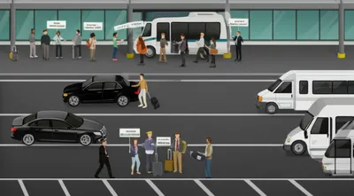 Illustration limousines - Image 1