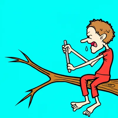 Illustration foolish