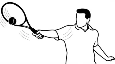 Illustration backhand - Image 1
