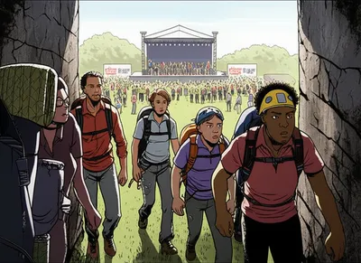 Illustration cave - Image 1