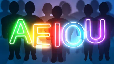 Illustration vocalic