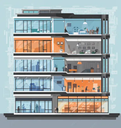 Illustration floors - Image 1