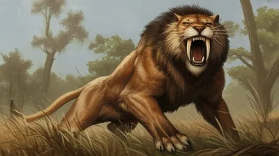 Illustration sabertooths - Image 1