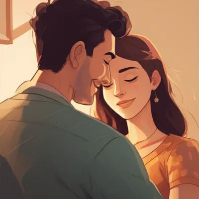 Illustration canoodle