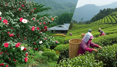 Illustration camellias - Image 1