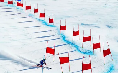 Illustration slalom - Image 1