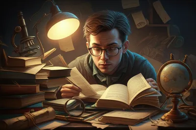 Illustration scholars - Image 1