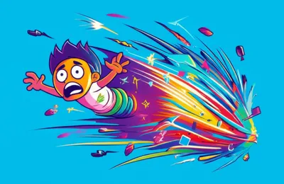 Illustration hurtled - Image 1