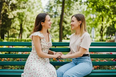 Illustration girlfriends