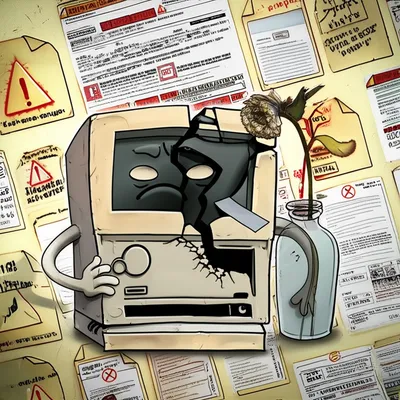 Illustration crippled - Image 1