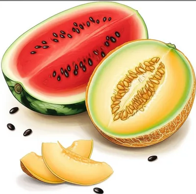 Illustration melon