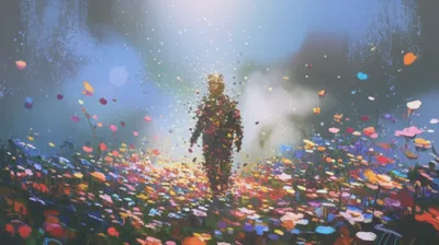 Illustration flowering - Image 1