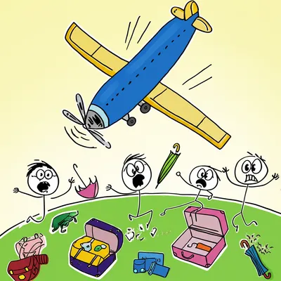 Illustration panicking - Image 1