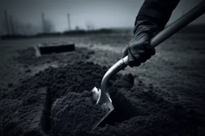 Illustration burying - Image 1