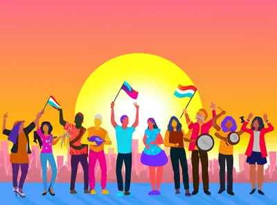 Illustration nationalism