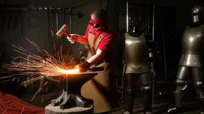 Illustration armourer - Image 1