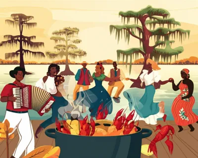 Illustration cajun - Image 1