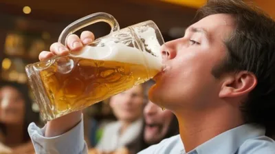 Illustration guzzling - Image 1