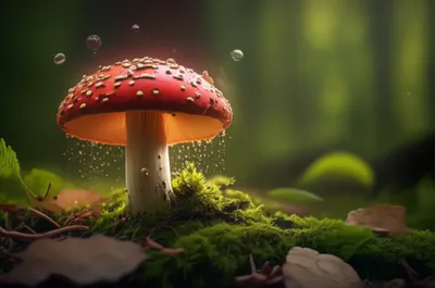 Illustration sporophores