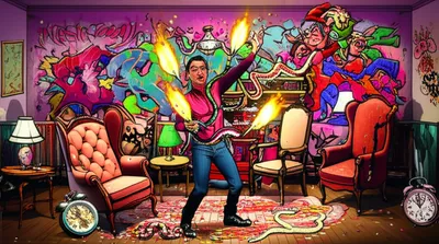 Illustration chaotic