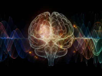 Illustration brainwaves