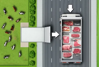 Illustration slaughter