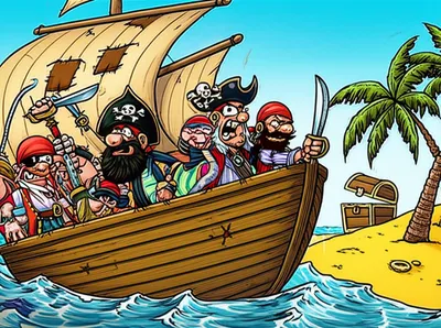 Illustration marauding