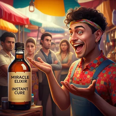 Illustration huckster - Image 1