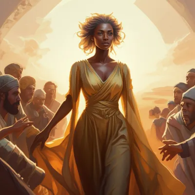 Illustration lioness - Image 1