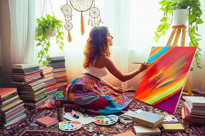 Illustration bohemian - Image 1