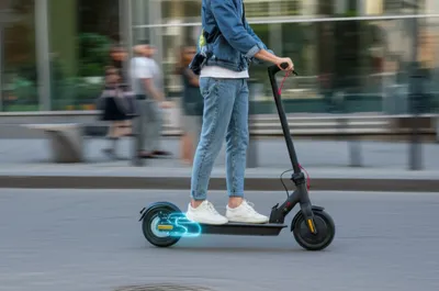 Illustration scooter - Image 1