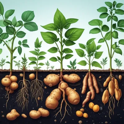 Illustration earthnut