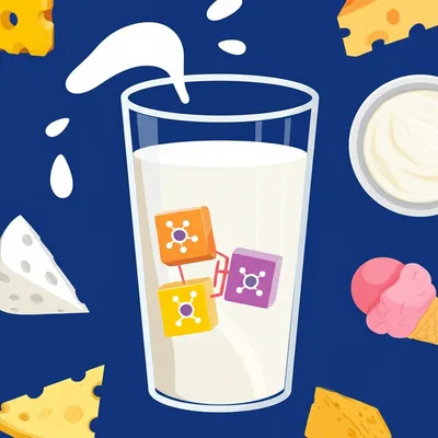 Illustration lactose