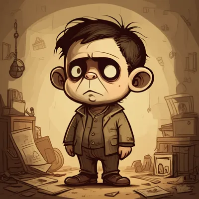 Illustration monkeys - Image 1