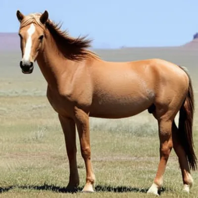 Illustration mustang