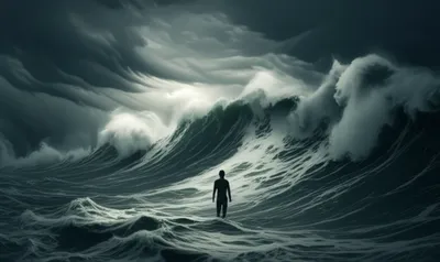 Illustration overwhelmed - Image 1