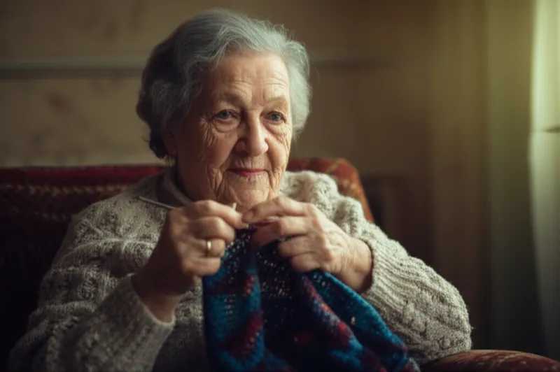 Visuelle Darstellung für das Wort „grandma" - Oma, Großmutter